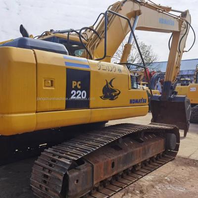 China Used Heavy Equipment Excavators 22tons Pc220-7 Crawler Walking Excavator With High Quality For Fall 1.2M™ ³ for sale