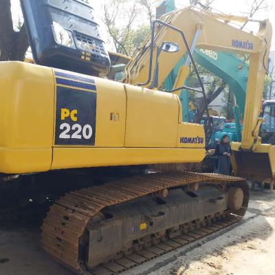 China used 22tons Komaatsu Crawler Excavators PC220-8 pc220-7in Shanghai with Hydraulic Lines 1.2M™ ³ for sale