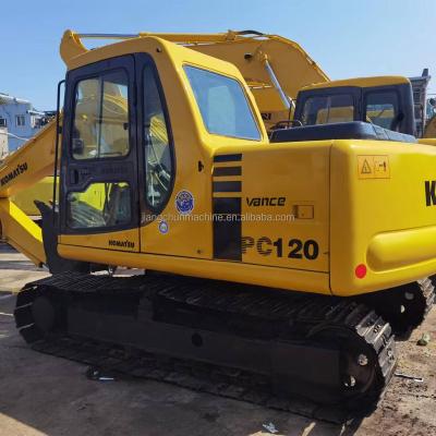 China Used 12tons Komatsuu PC 120-6 Mid Size Excavator For Highway Making 0.64MÂ ³ for sale