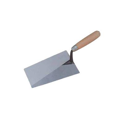 China SQ Durable Smooth Surface Plastering Knife Forged Type Masonry Trowel With Wooden Handle, Size: 180 200 mm for sale