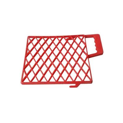 China Silver Plastic Popular Roller Brush Screen Staining Rack Rack Paint Tray Grill For Wholesales for sale