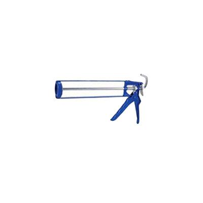 China Building& High quality double rod half rod decoration glue tube style caulking gun for wholesales for sale