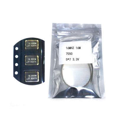 China 10pcs SMD 5070 7050 5*7 3.3V 25PPM 16mhz Active Crystal Oscillator 16MHZ 16M for sale