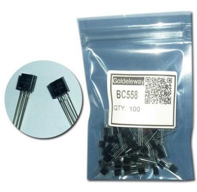 China Computer transistor DIP BC558 TO-92 0.1A 30V PNP for sale