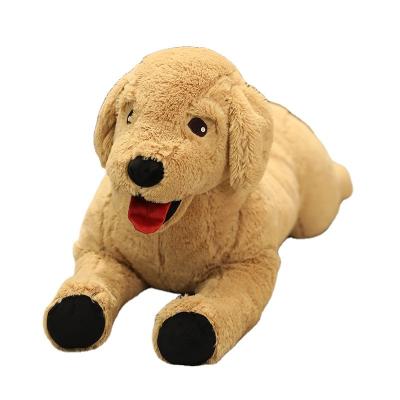 China 35cm75cm Stuffed Plush Toy RTS Plush Toy Dog Labrador Dog Plush Toy Children's Pet Toys for sale