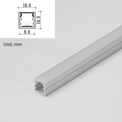 China Wholesale Square Alloy Aluminum Profile Soft Led Heatsink Led Aluminum Profile For Sideboard for sale