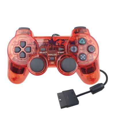 China Gamepad Ps2 Controller Double Shock Joystick Gamepad Ps2 Durable Cable Game Joypad For Playstation 2 for sale