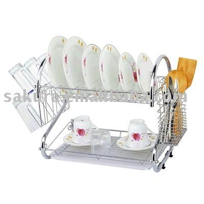 China Workable two-tier dish rack for sale