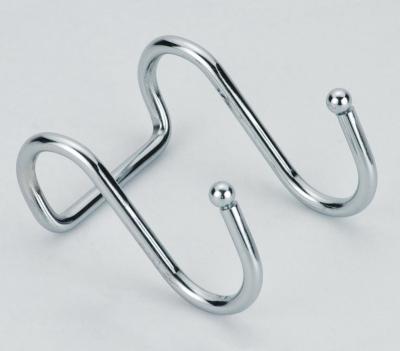 China Sustainable Sakura Classic And Multifunctional Double S Hooks Metal Hooks For Home Iron Hook for sale