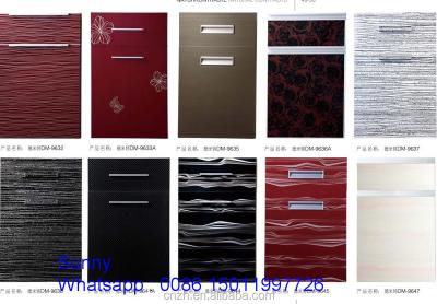 China Sliding Laminate High Polymer Plywood Waterproof Acrylic Single Sideboard Door for sale