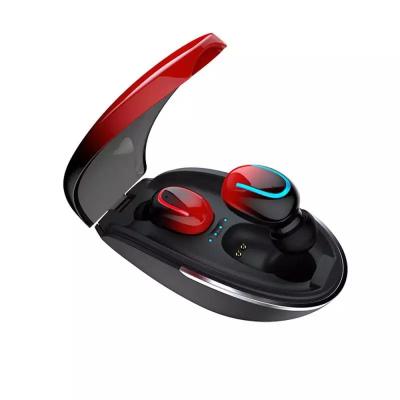 China Tws 5.0 Version In-Ear Sports Earplugs Wireless Mouse Design Waterproof Headset Headset With Microphone for sale