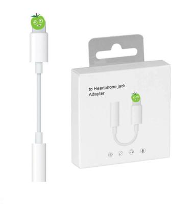 China Earplug Jack Adapter 2 in 1 Apple Earphone Adapter for Iphone Adapter Lightning to 3.5 mm AUX Earphone Jack Power Mobile Phone Adapters. for sale