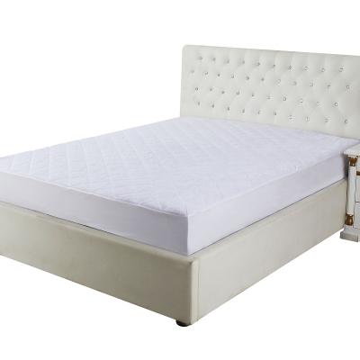 China Anti-bacteria TPU Velvet Laminated Film Sandwich Quilted Waterproof Mattress Pad for sale