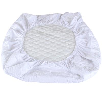 China Anti Dust Mite Queen Size Quilted Microfiber Waterproof Mattress Protector Thick Fitted Sheets Lifestyle for sale