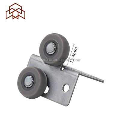 China DIY China Manufacturer Modern Bottom Sliding Door Cabinet Wheels Adjustable Wheels Track Roller for sale