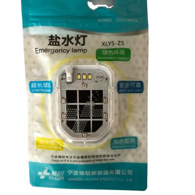 China Add water to light the small environmental outdoor emergency salt lantern for sale