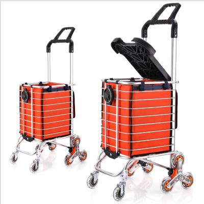 China Folding NewDesignReusableShoppingTrolleyBagHookForVegetableShoppingBagMarketTrolley for sale