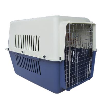 China XXL Breathable Extra Large Size Portable Durable Plastic Pet Flight Cage Dogs Carriers And Stored Houses Eco - Friendly for sale