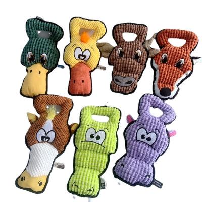 China Toy Outdoor Puppy Viable Squeaky Doggie Chew Interactive Pet Hard Rope Toys Stuffed Dog Toys for sale