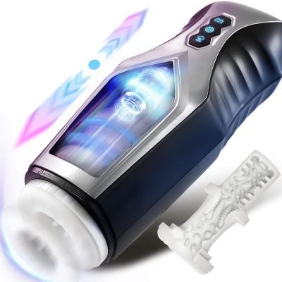 China Thrust and vibration modes Men's Sex Toys Male Masturbators - Adult Toys Male Sex Toys, Men's Pocket Pussy, Male Masturbators 7 Vibrations and 7 Thrusts, P for sale