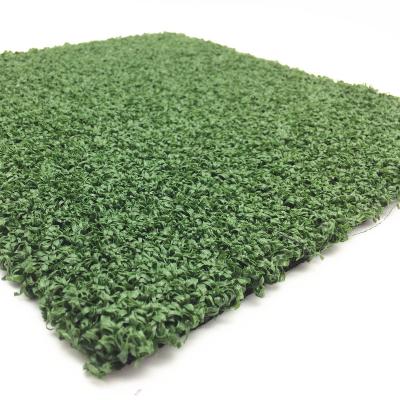 China Wave Shape Blade Chats High Density Premium Quality Wave Shape Grass Green Liner Artificial Turf For Football Soccer Field for sale