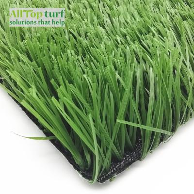 China High Quality High Density Professional Wave Shape Yarn Blades 50mm Grass Artificial Turf For Soccer Football for sale