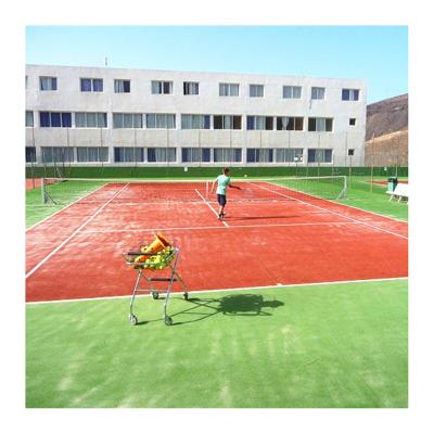 China Movie Story 18mm Split Fibrillated Split Artificial Grass For Tennis Court Track Basketball Court for sale