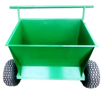 China Small rear wheels for easy direction changing filling machine (sand and rubber droppers) for extra quick spreading on artificial grass for sale