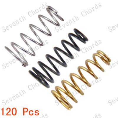 China Metal 120 Pcs Conical Guitar Bridge String Saddle Mount Adjust Spring - Electric Guitar Pickup Humbucker Adjust Replacement Spring for sale