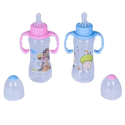 China BPA Free 2021 New Plastic Feeding Bottle Feeder Baby Bottle for sale