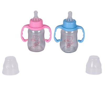 China 125ml BPA Free Glass Bottle High Quality Newborn Children's Baby's Milk (Without Straw Sleeve) Instead Of Glass Bottle for sale