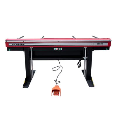 China Building Material Shops 0.3-2.0 Mm Hand Plate Bending Steel Aluminum Sheet Bending Machine for sale