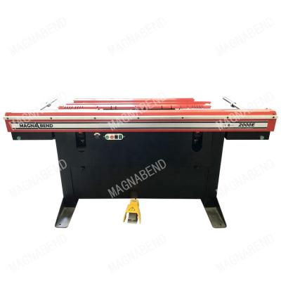 China Wholesale Magnabend 2000E Pneumatic Magnetic Sheet Metal Bending Machine From Building Material Stores Factory Price, Universal Bender, Magnetic Bender for sale