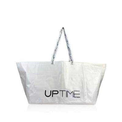 China Durable OEM Logo Packaging Fashion Promotional custom made high quality Tote Shopping Bag pp woven from factory for sale