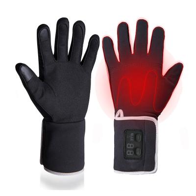 China Touch Screen Electric Waterproof Winter Anti-cold Warm Glove,Rechargeable &Bicycle Touch Screen Motorcycle Windproof Glove for sale