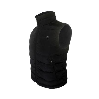 China Outdoor USB Heated Power Bank Winter Anti-pilling Men's Battery Heated Vest 5V Vest for sale