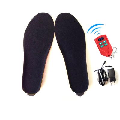 China Shock Absorption Heated Insoles Unisex Accurate Temperature Control USB Rechargeable Foot Warmers For Winter Outdoor Skiing Camping Hunting for sale