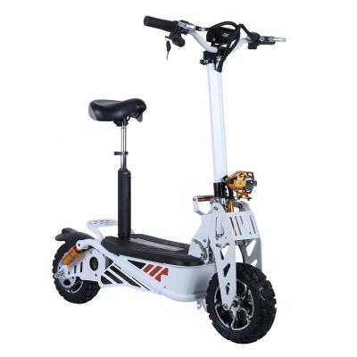 China Long Range Powerful Front And Rear Brake 1600W Lithium Battery Powered Electric Scooter ATV E Vehicle for sale