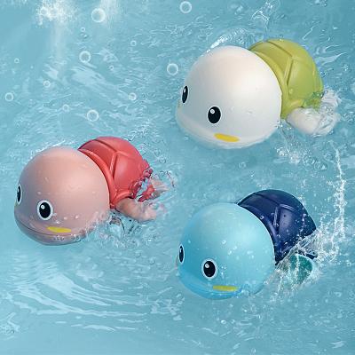 China 2-4 Years Children's Bath Toys Baby Bathing and Swimming Little Turtle Baby Bathtub Toy TikTok Boys and Girls for sale