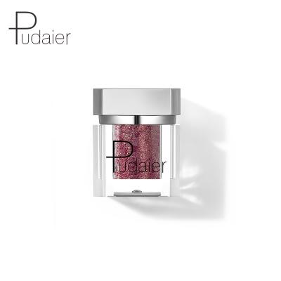 China Pudaier Diamond Loose Glitter Pigment Eyeshadow Waterproof Shimmer Eyeshadow Private Label for sale