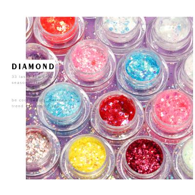 China Cheap high quality makeup dye glitter gel eye shadow loose private label waterproof wholesale for sale