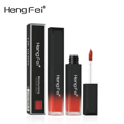 China Matte Lip Glaze Moisturizing Vegan Waterproof Velvet Cruelty Free Lasting Private Label for sale