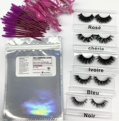 China Durable 5d 27mm mink eyelashes with pvc fashion handbag suitcase lashbox boxes25mm mink eyelash bulk lasheswholesale seller for sale