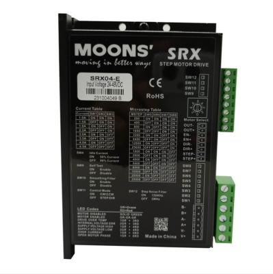 China MOONS Digital Driver SRX04-E Nema23 Nema17 2 Step Phase 4.5a For 57 42 Stepper Motor Controller Motor Driver 118mm*75.5mm*33mm for sale