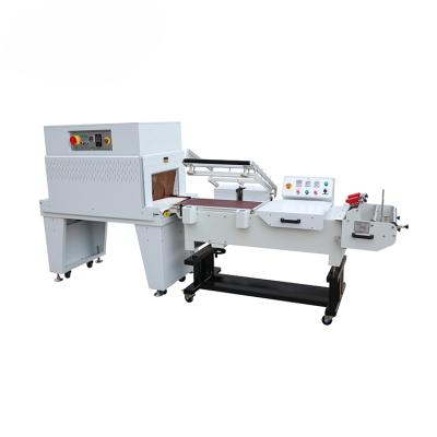 China Food Semi Automatic L Sealer And Machine L Bar Shrink Tunnel Plastic Film Shrink Wrap Wrapping Machine for sale