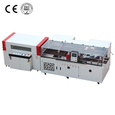 China GARMENT Carton Sealer Shrink Paper Wrapping Machine Factory Automatic Side Shrink Packaging Machine for sale