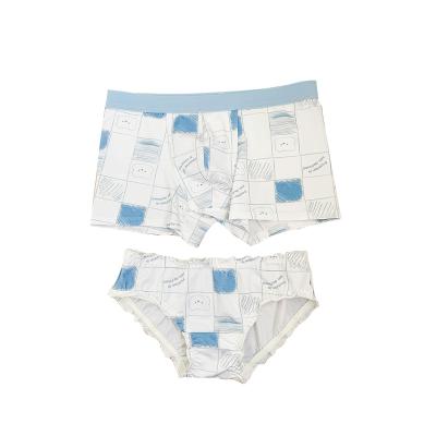 China Factory Sale Various Antibacterial Men's Underwear Custom Couples Box Matching Underwear For Men for sale