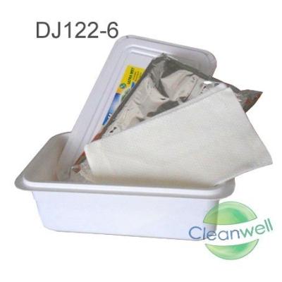 China Sustainable Disinfecting Disposable Mop Wet Mop Pad Heads , Multi-surface Floor Mop for sale