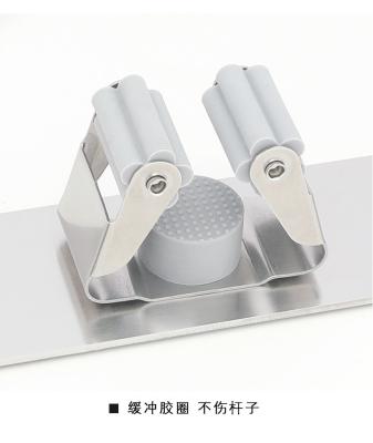 China Sustainable two broom and broom holder for towing two for pulling for sale