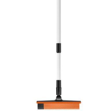 China Telescopic handle bathroom cleaning brush and squeegee for sale